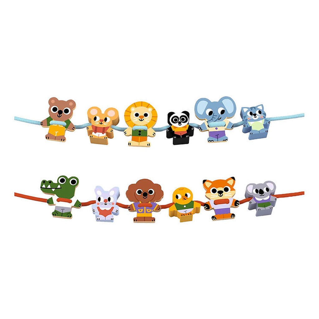 Djeco Perler - Træ - 14 Dele - FilaFriends