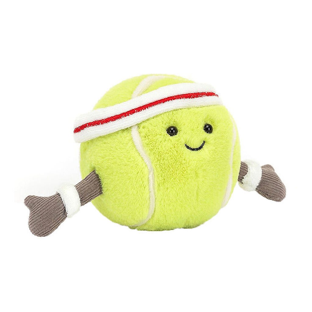Jellycat Bamse - 9x9 cm - Amuseable Sports Tennis Ball