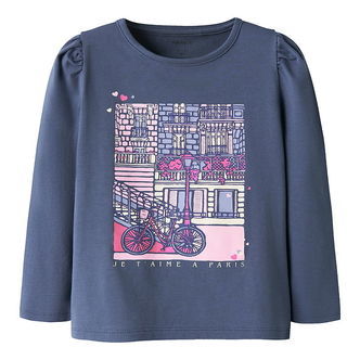 Name It Bluse - NmfOllia - Vintage Indigo