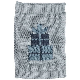 Smallstuff Strikket Flag - Fødselsdagsgaver - Blå Motiv