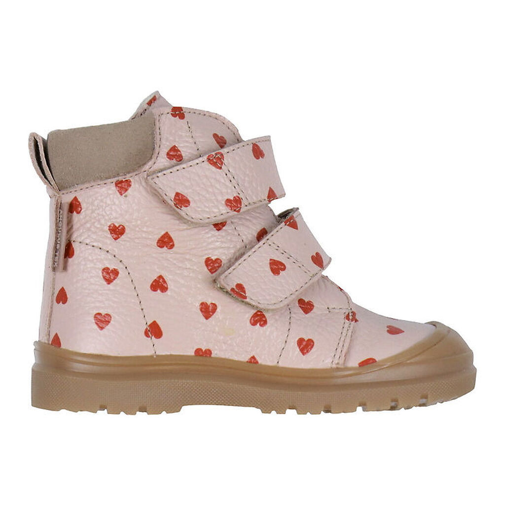 Angulus Vinterstøvler - Tex - Rose Hearts/Dusty Mauve