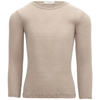 Minimalisma Bluse - Atlantic - Uld - Beige