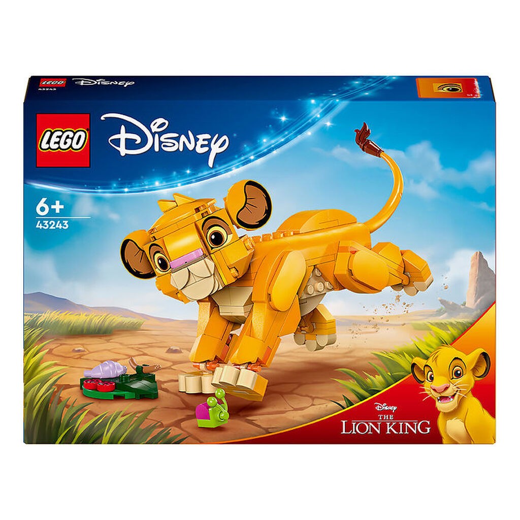 LEGOÂ® Disney - Simba Som Unge - Løvernes Konge 43243 - 222 Dele