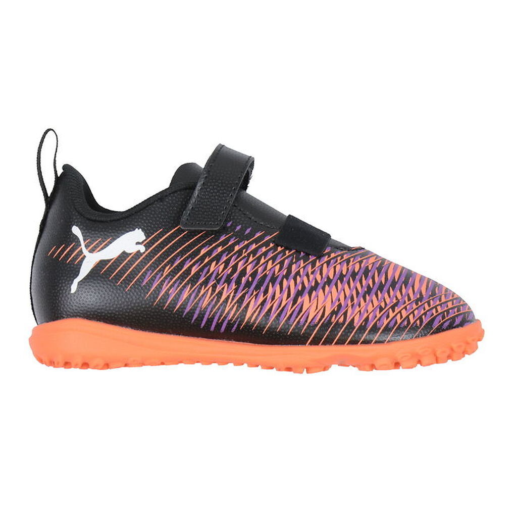 Puma Fodboldstøvler - Future 8 Play TT V Jr - Sort/Hvid/Glowing