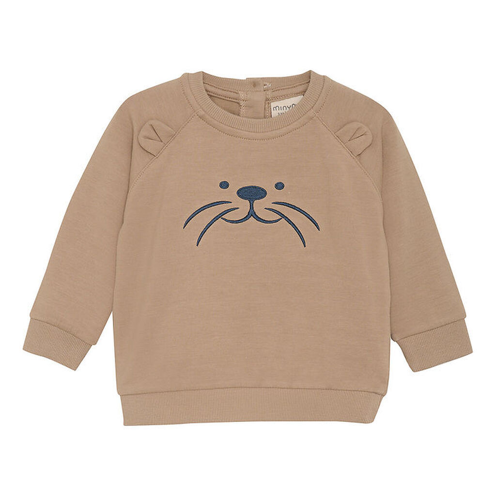 Minymo Sweatshirt - Amphora m. Broderi