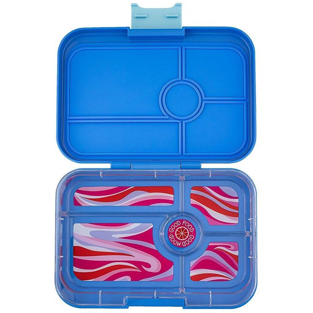 Yumbox Madkasse m. 5 Rum - Bento Tapas - True Blue Groovy