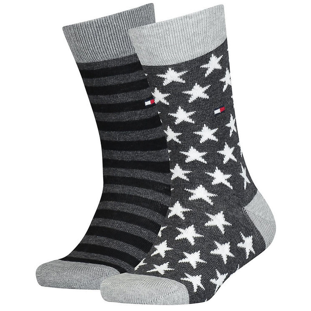Tommy Hilfiger Strømper - Stars and Stripes - Sort