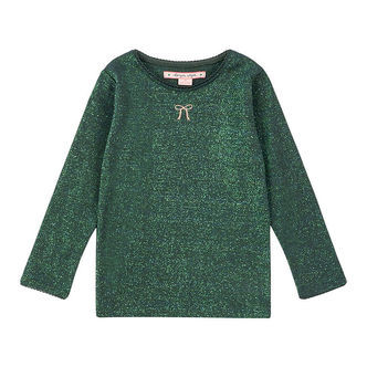 Konges Sløjd Bluse - Roli - Jungle Green m. Glimmer