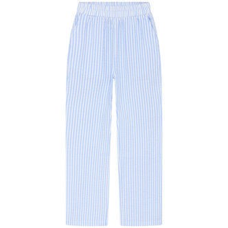 Grunt Bukser - Tenna - Lyesblå/Hvidstribet