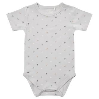 Petit by Sofie Schnoor Body k/æ - Aske - Lyseblå m. Palmer