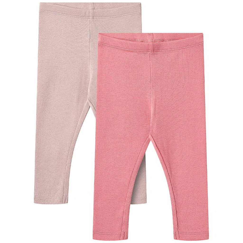 Wheat Leggings - Rib - 2-pak - Maddy - Soft Lilac