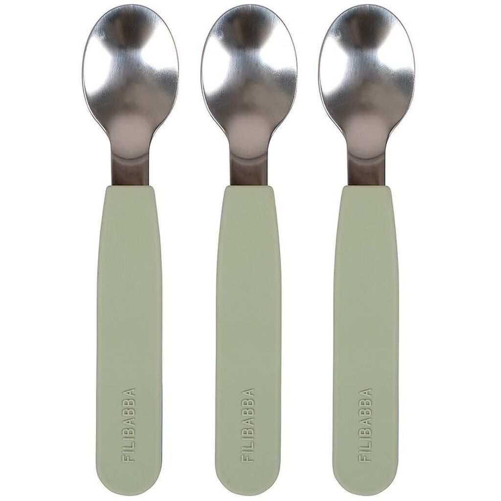 Filibabba Silikone Skeer - 3-Pak - Green