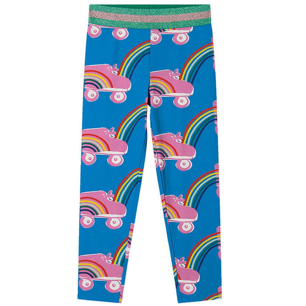 Stella McCartney Kids Leggings - Blå m. Rulleskøjter