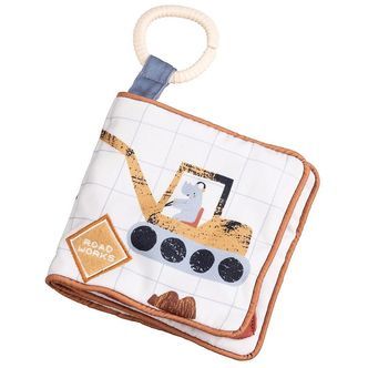 Sebra Stofbog - Busy Builders