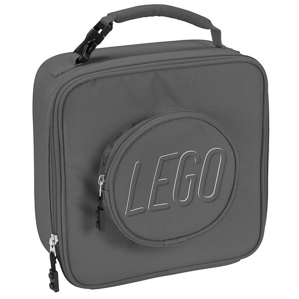 LEGOÂ® Madkasse Taske - BRICK Lunch Bag - Grå