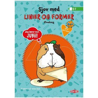 TACTIC Aktivitetsbog - Sjov Med Linier og Former - Dansk