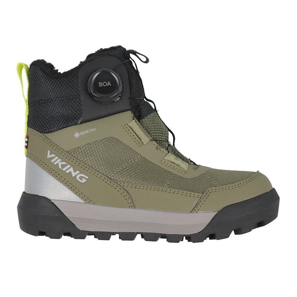 Viking Vinterstøvler - Tex - Expower Warm GTX BOA - Khaki