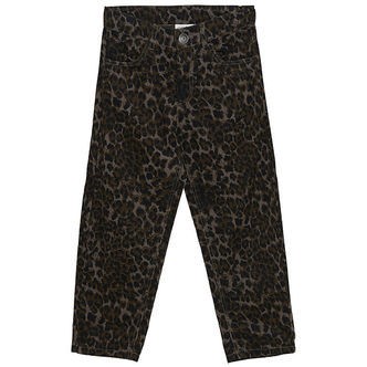 Minymo Fløjlsbukser - AOP - Cord - Chocolate Chip