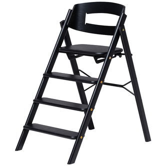 KAOS Højstol - Klapp - Egetræ - Sort