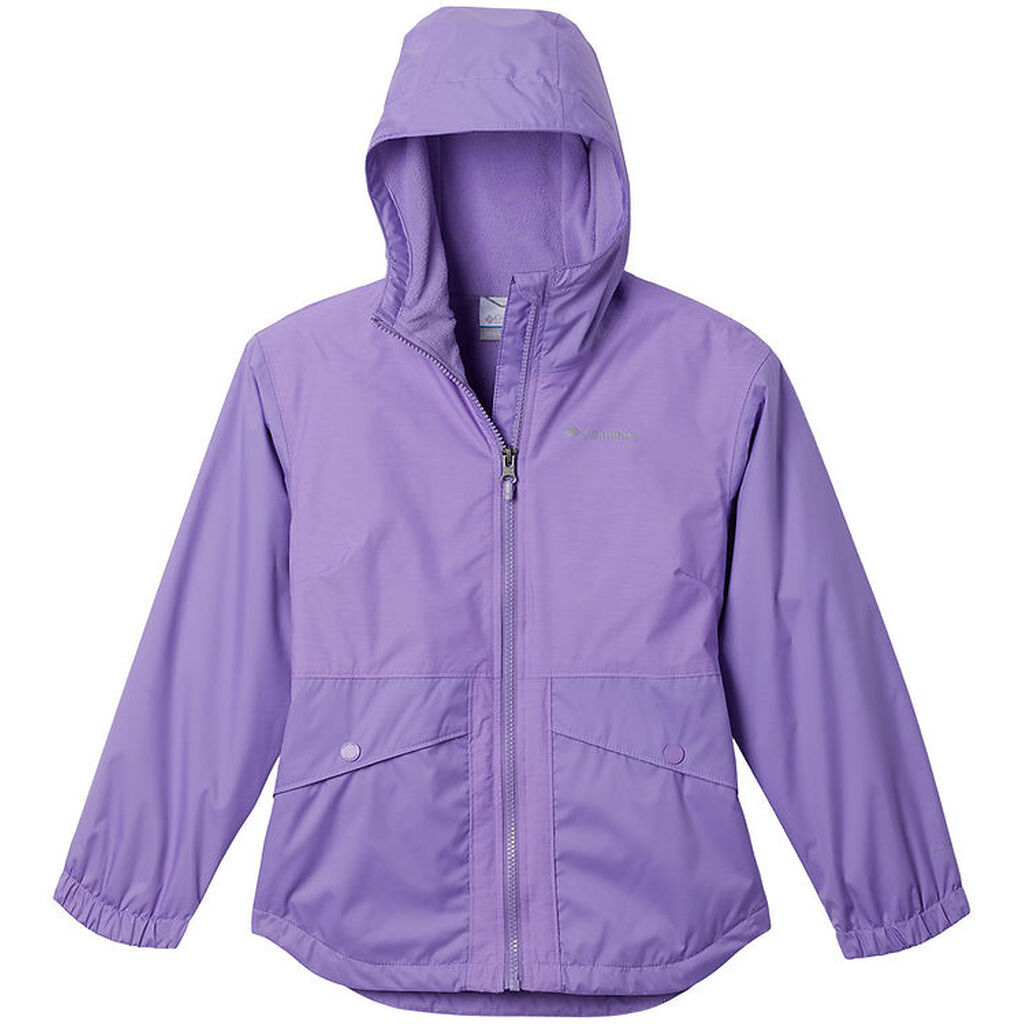 Columbia Regnjakke m. Fleece - Rainy Trails II - Paisley Purple