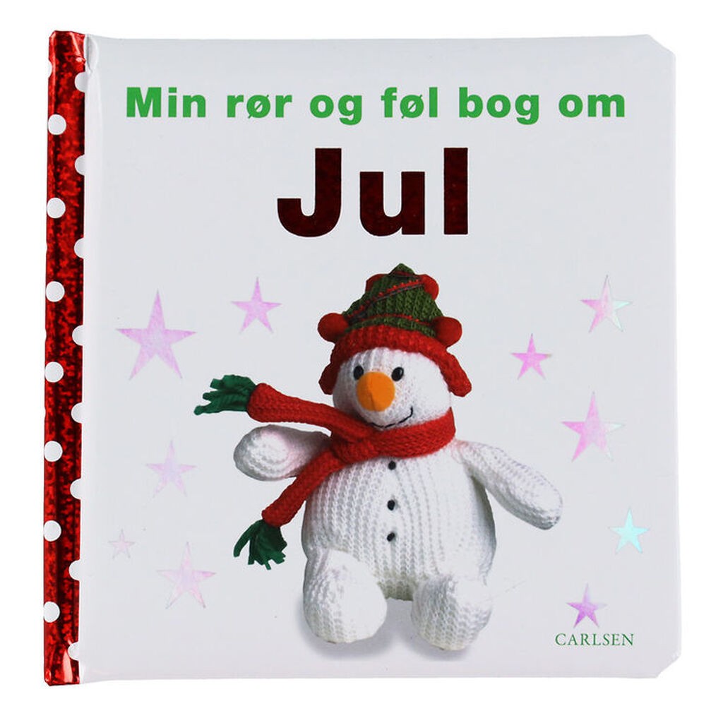 Forlaget Carlsen Billedbog - Min Rør Og Føl Bog Om - Jul - Dansk