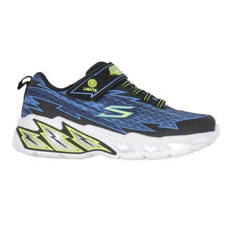 Skechers Sko m. Lys - Light Storm 2-0 - Bolt-Brights - Sort/Blå