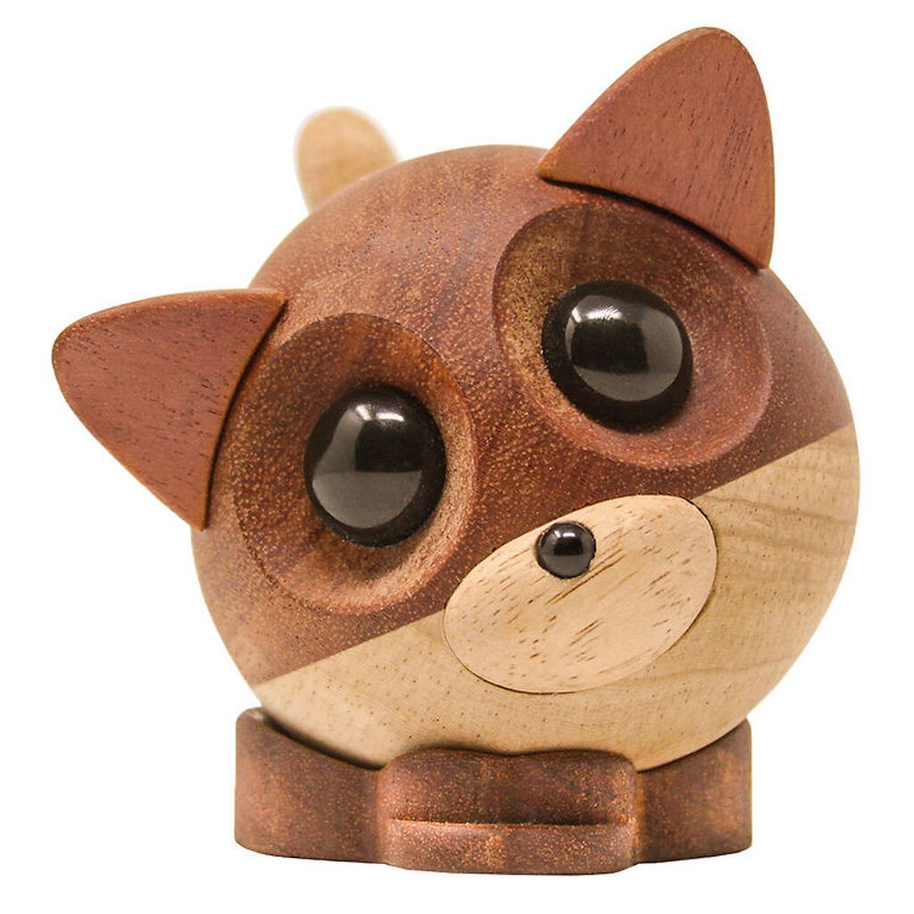 FableWood Pick-Me-Up Ræv - Mikkel - 9 cm - Natur