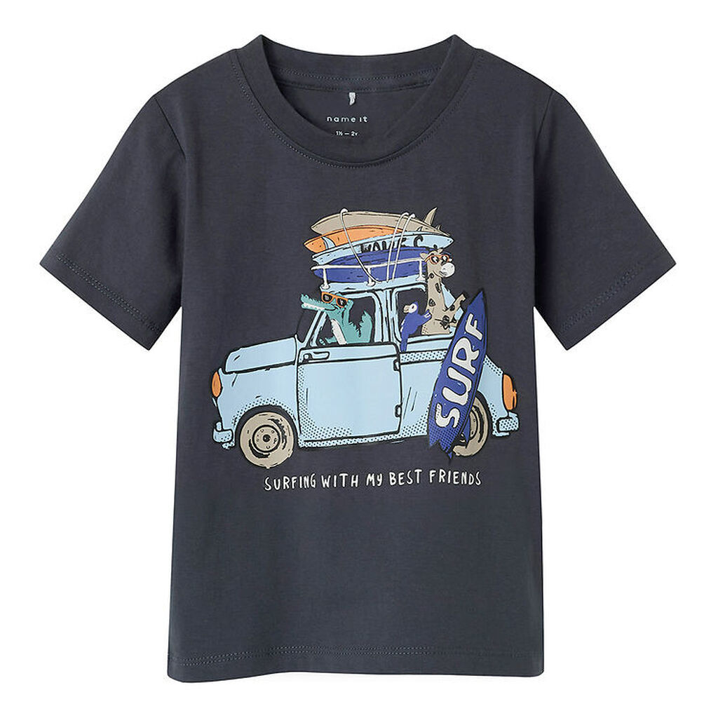 Name It T-shirt - NmmPfreddis - India Ink