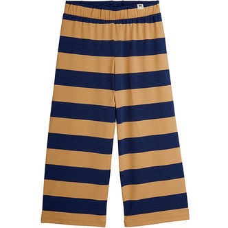 Mini Rodini Bukser - Beige/Navystribet