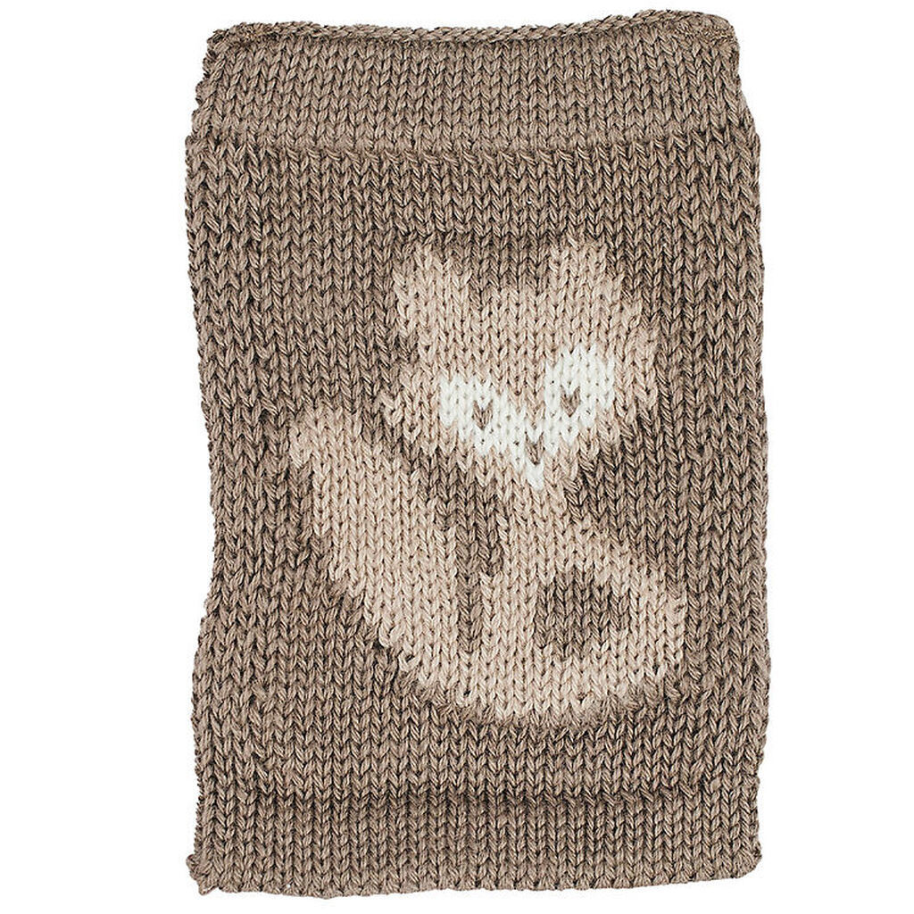 Smallstuff Strikket Flag - Ræv - Natur Motiv