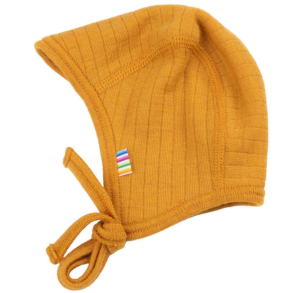 Joha Babyhjelm - Uld - 2-Lags - Gul