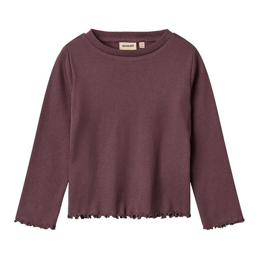 Wheat Bluse - Rib - Else - Fudge