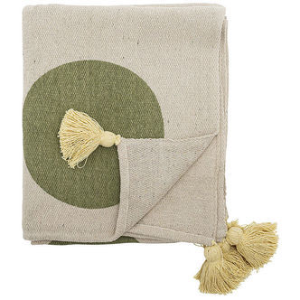 Bloomingville Tæppe - Clennie - Natur