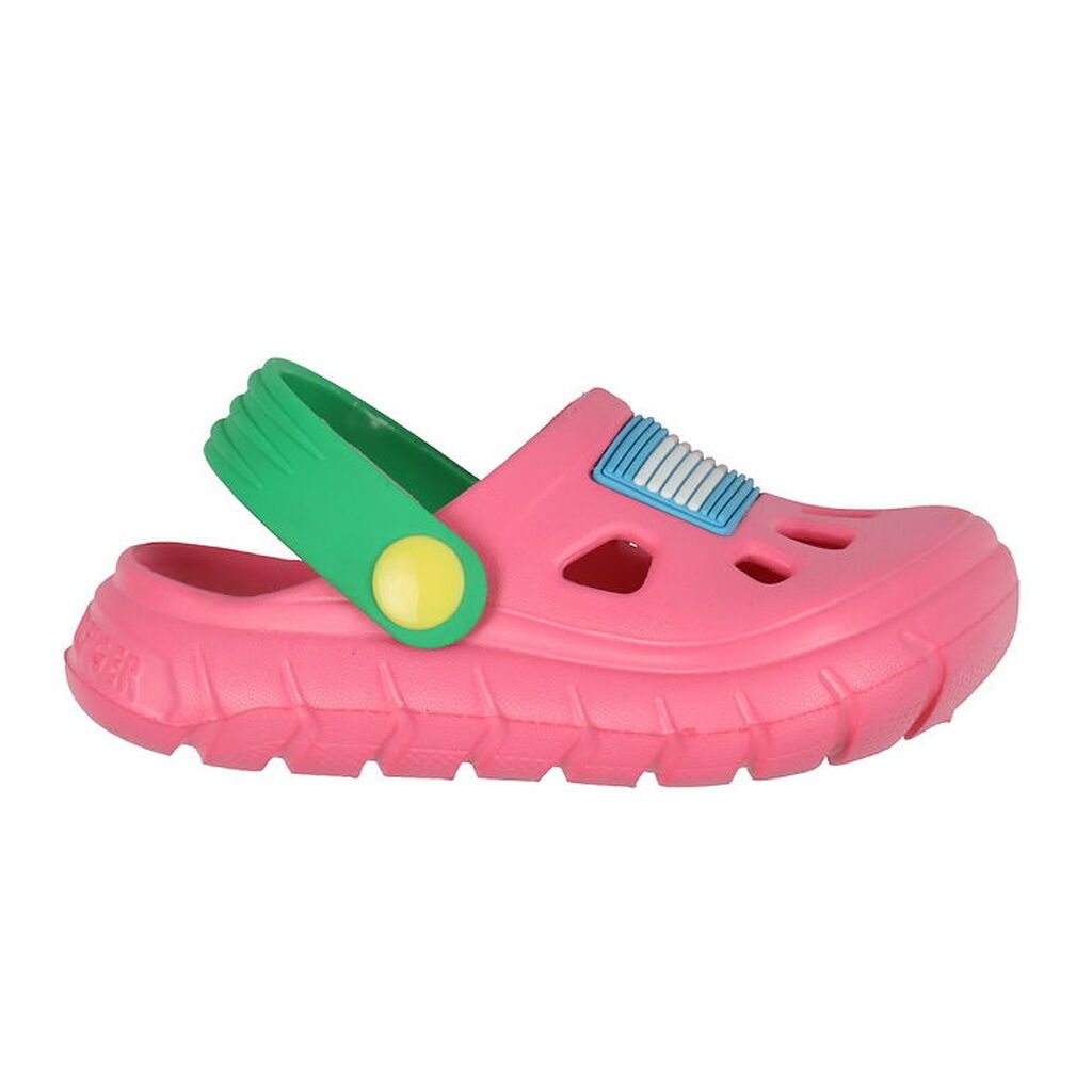 Tommy Hilfiger Sandaler - Comfy - Fuxia/Green