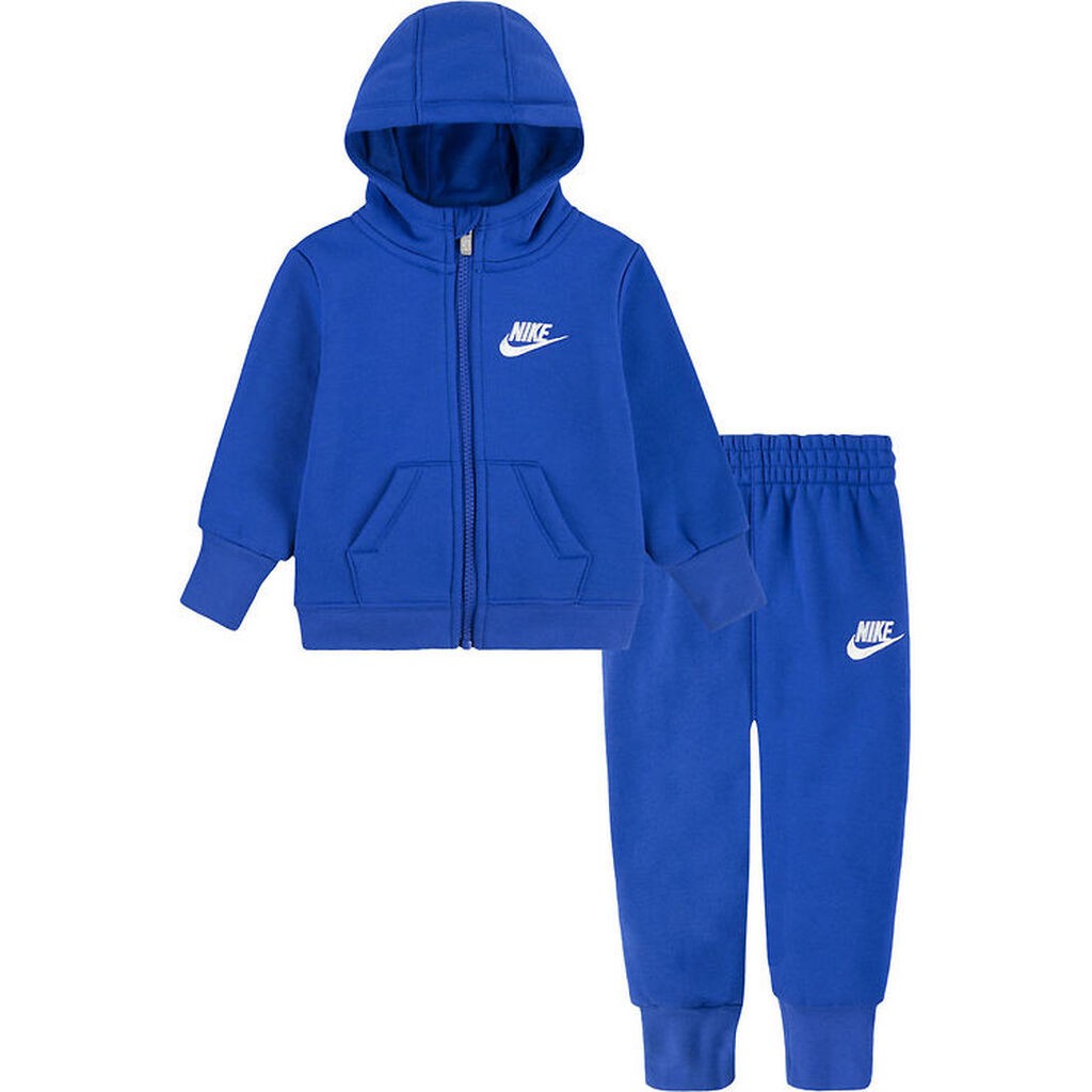 Nike Sweatsæt - Cardigan/Sweatpants - Game Royal