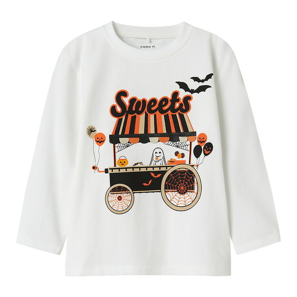 Name It Bluse - NmnOakley - Bright White m. Print