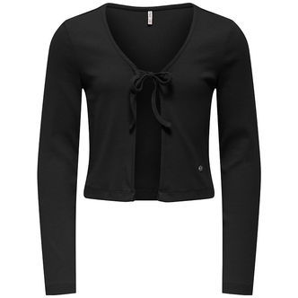 Kids Only Cardigan - Rib - KogNessa - Black