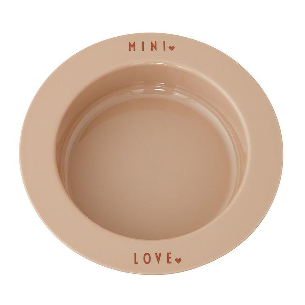 Design Letters Dyb Tallerken - Mini Favourite - Beige