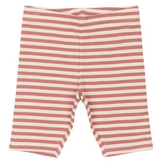 The New Cykelshorts - TnMoore - Rib - Old Rose Striped