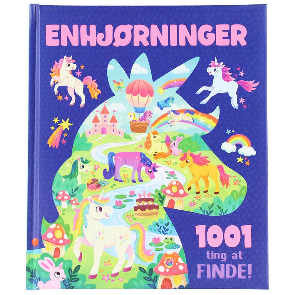 Forlaget Bolden Bog - 1001 Ting At Finde: Enhjørninger