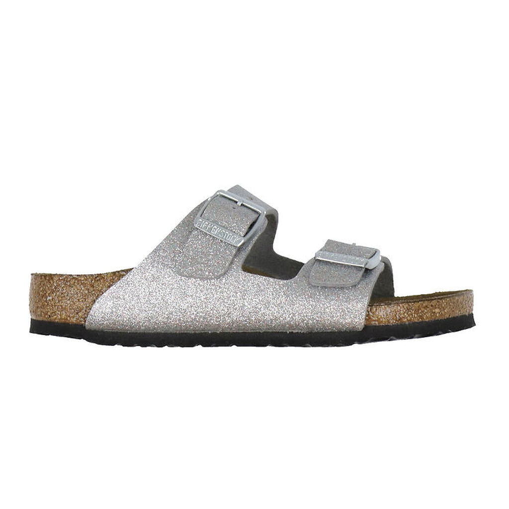 Birkenstock Sandaler - Arizona Kids BS - Sparkling Light Silver
