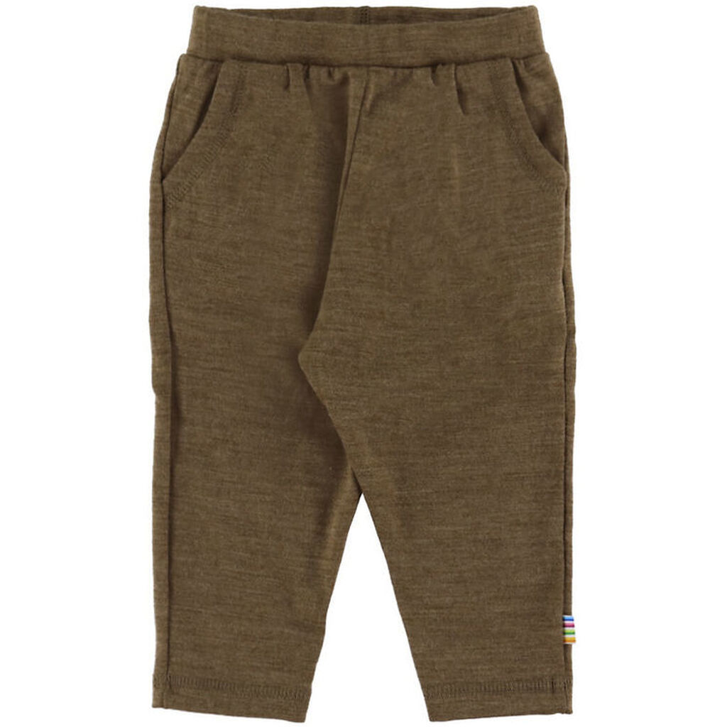 Joha Bukser - Uld/Silke - Brun Meleret