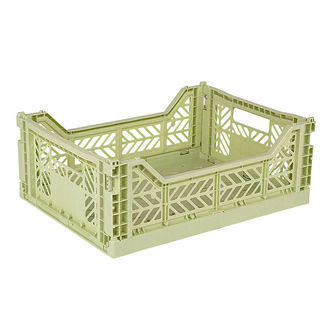Aykasa Foldekasse - 40x30x15 cm - Midi - Lime Cream