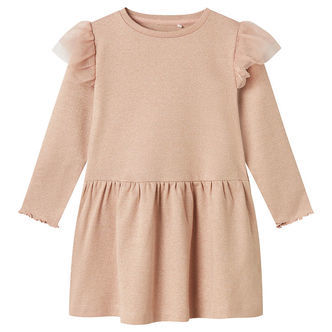 Name It Kjole - NmfLulla - Burnished Lilac/Lurex m. Glimmer