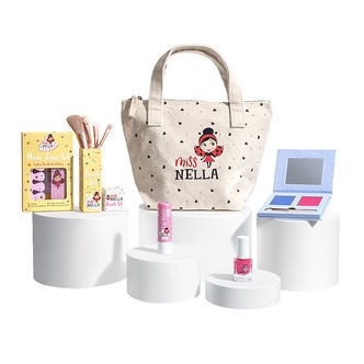 Miss Nella Sminketaske m. Indhold - Happy Birthday to Me Blue