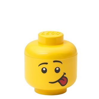 LEGOÂ® Storage Opbevaringsboks - Mini - Hoved - 12 cm - Skør