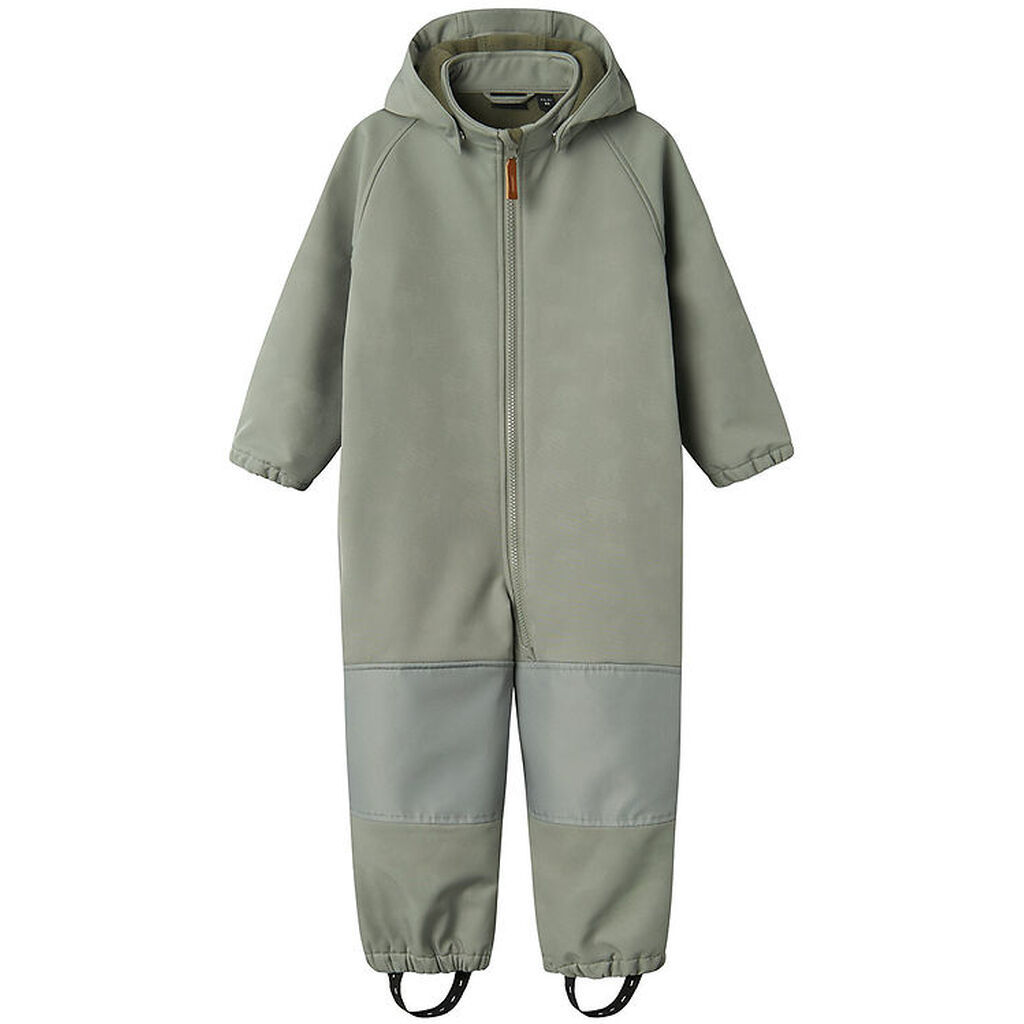 Name It Softshelldragt m. Fleece - NmmAlfa08 - Shadow m. Magisk