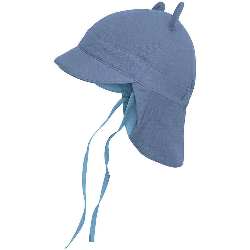 Huttelihut legionærhat - Musselin - Quiet Harbor m. Ører