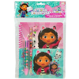 Gabby's Dollhouse Skrivesæt m. Multifarvet Kuglepen