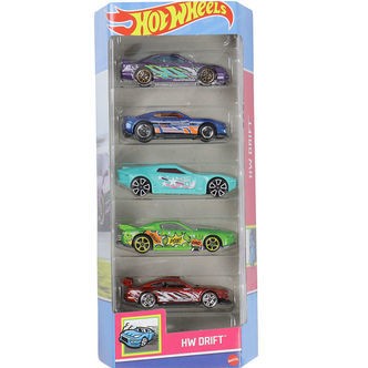 Hot Wheels Biler - 5-pak - HW Drift